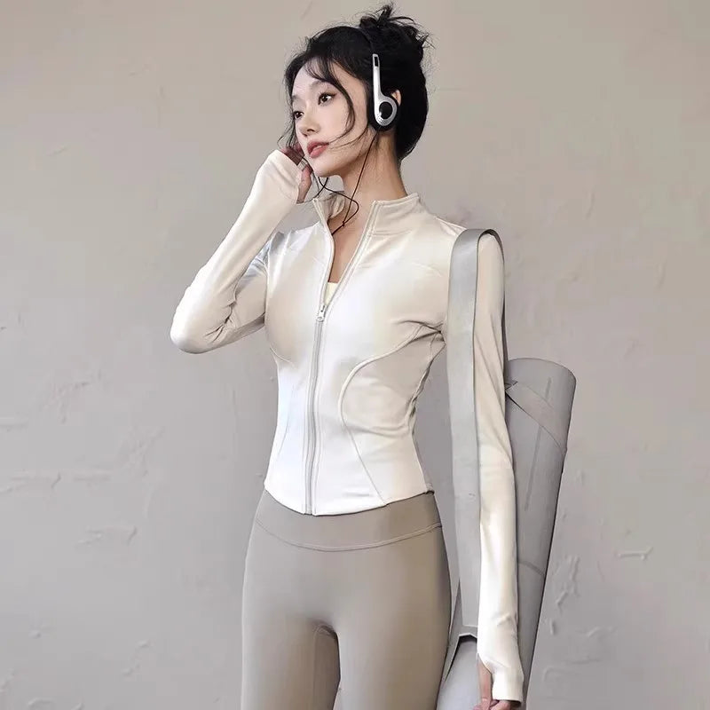 Woman Yoga Sports Jacket