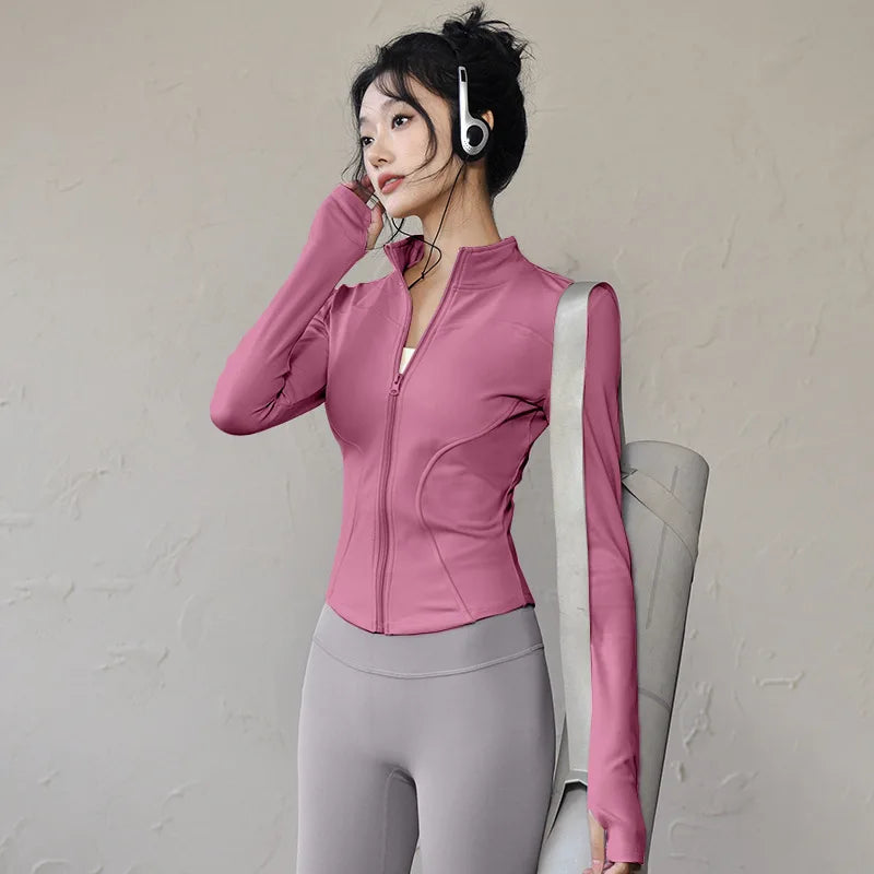 Woman Yoga Sports Jacket
