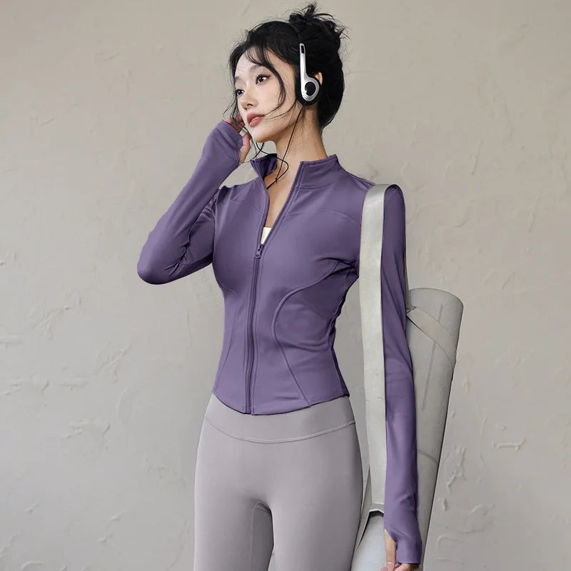 Woman Yoga Sports Jacket