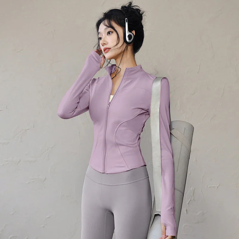Woman Yoga Sports Jacket